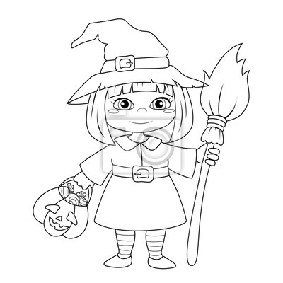 Baba Jaga kolorowanki